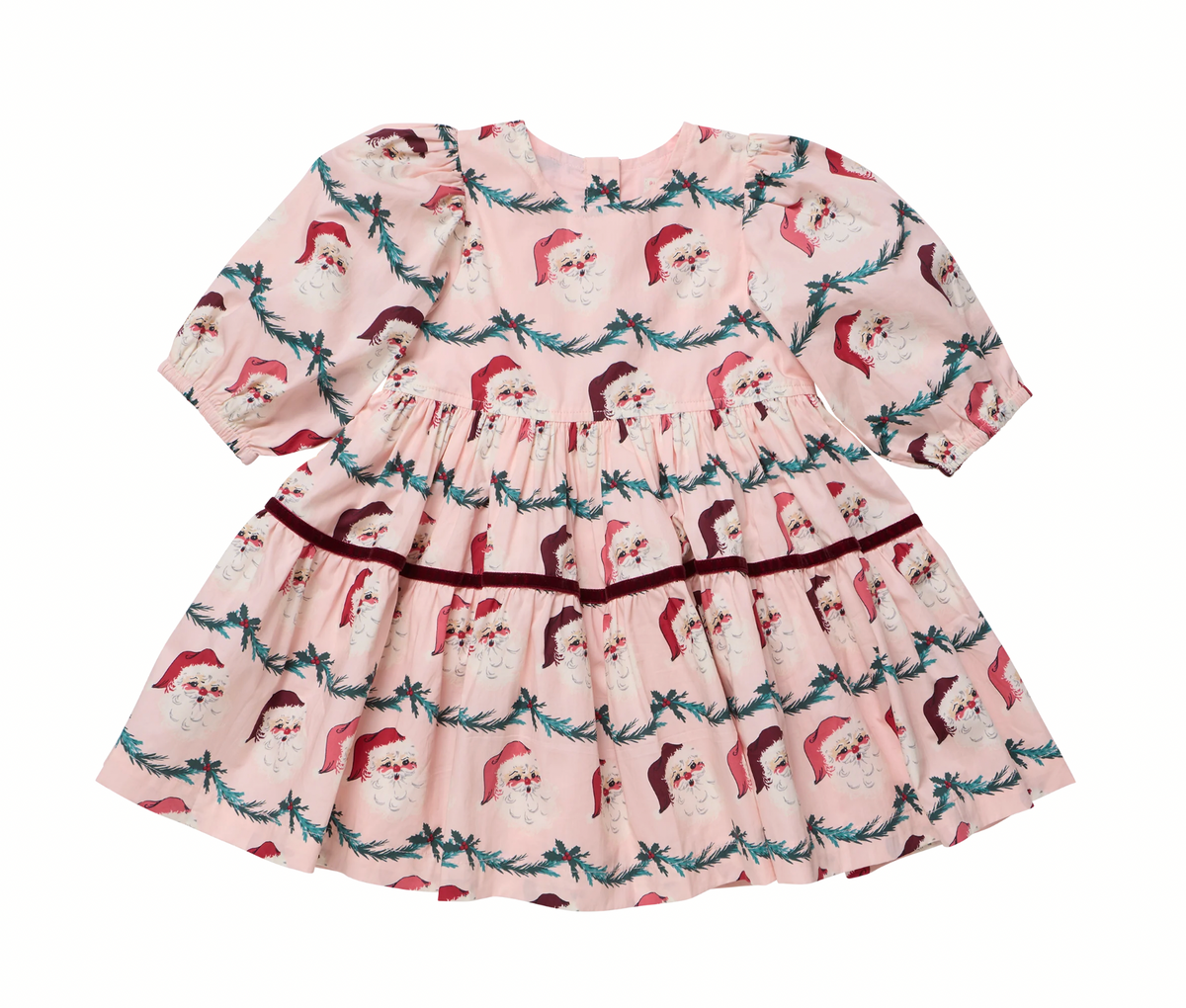 *PRE-ORDER* Girls Maribelle Dress- Santa Garland