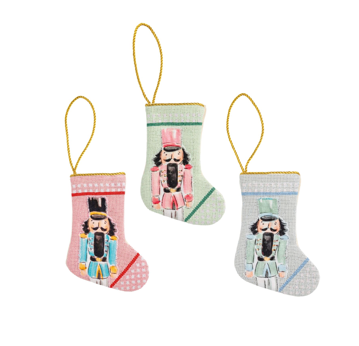 Mini Nutcracker Stocking