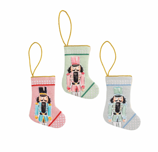 Mini Nutcracker Stocking