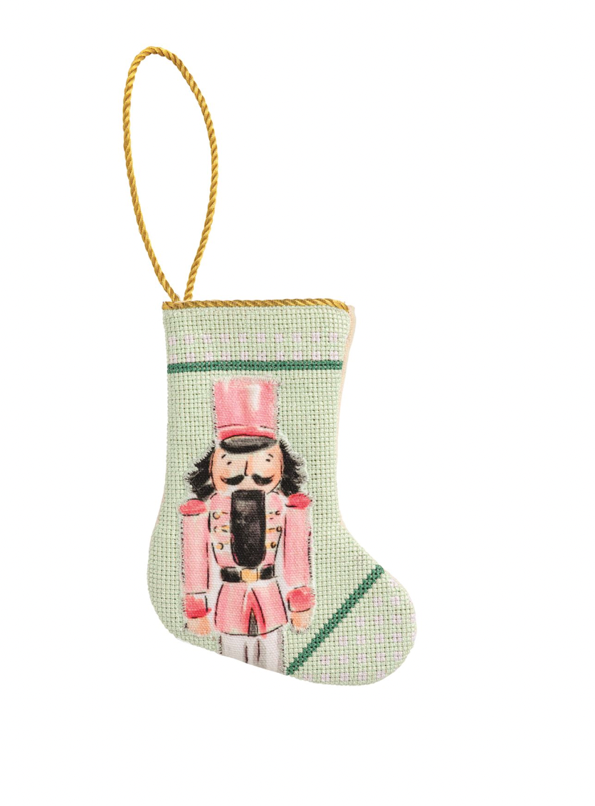 Mini Nutcracker Stocking