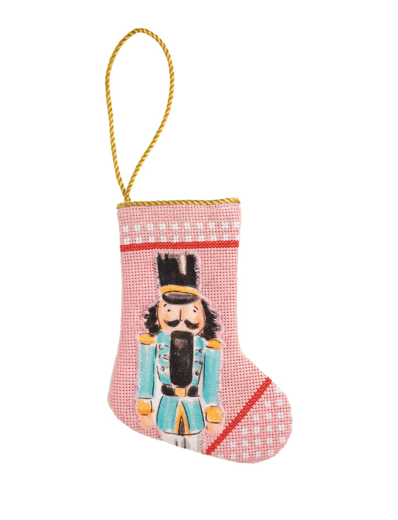 Mini Nutcracker Stocking