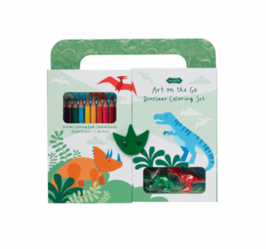 Dino Art On The Go Set