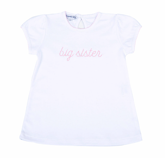 Big Sister Embroidered T-Shirt