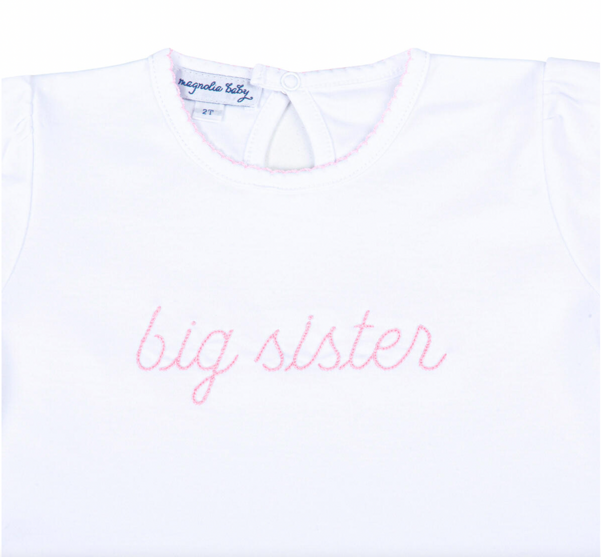 Big Sister Embroidered T-Shirt
