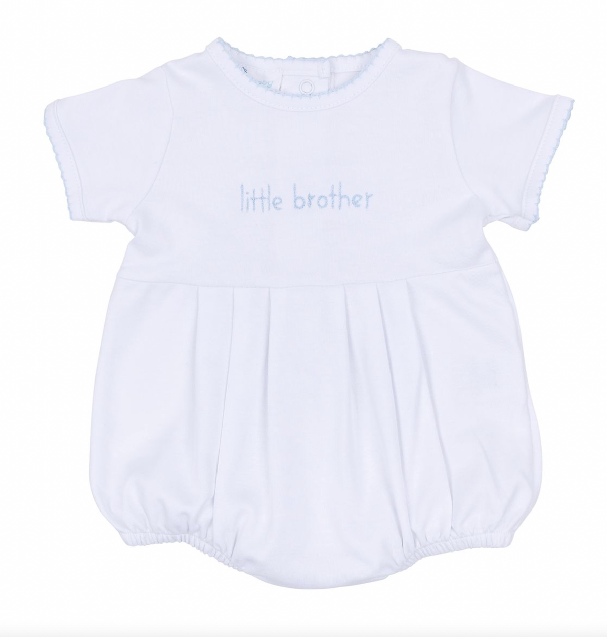 Little Brother Embroidered Bubble
