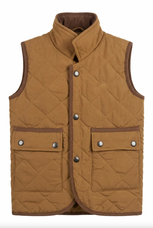 Boys Vest- Chocolate