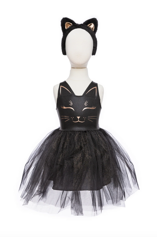 Black Cat Dress & Headpiece