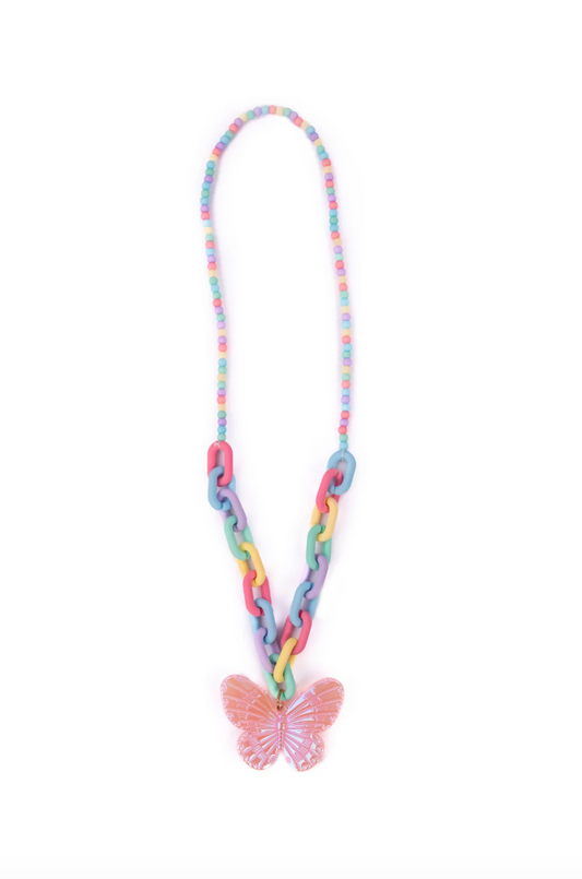 Kaleidoscope Butterfly Necklace