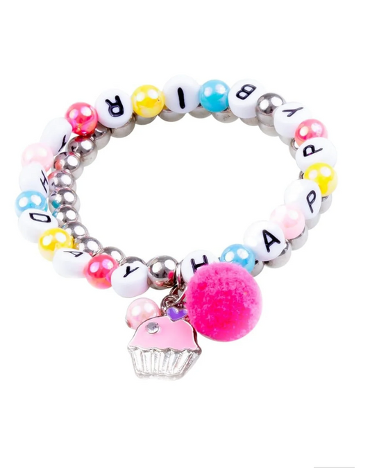 Happy Birthday Bracelet Set- 2pc