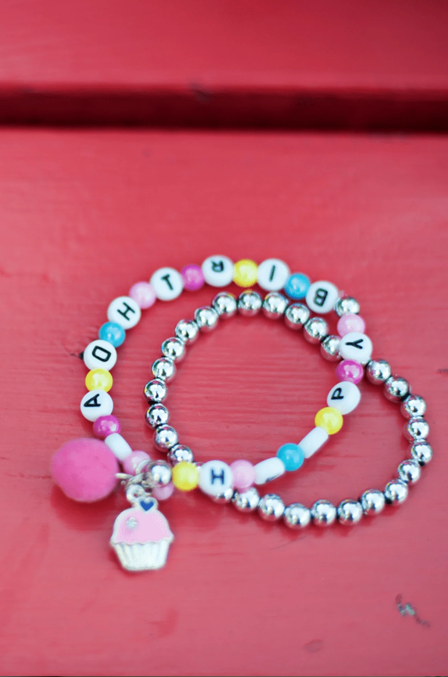 Happy Birthday Bracelet Set- 2pc