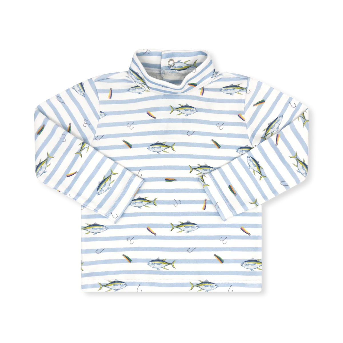 Tiny Tot Turtleneck Fish Tales