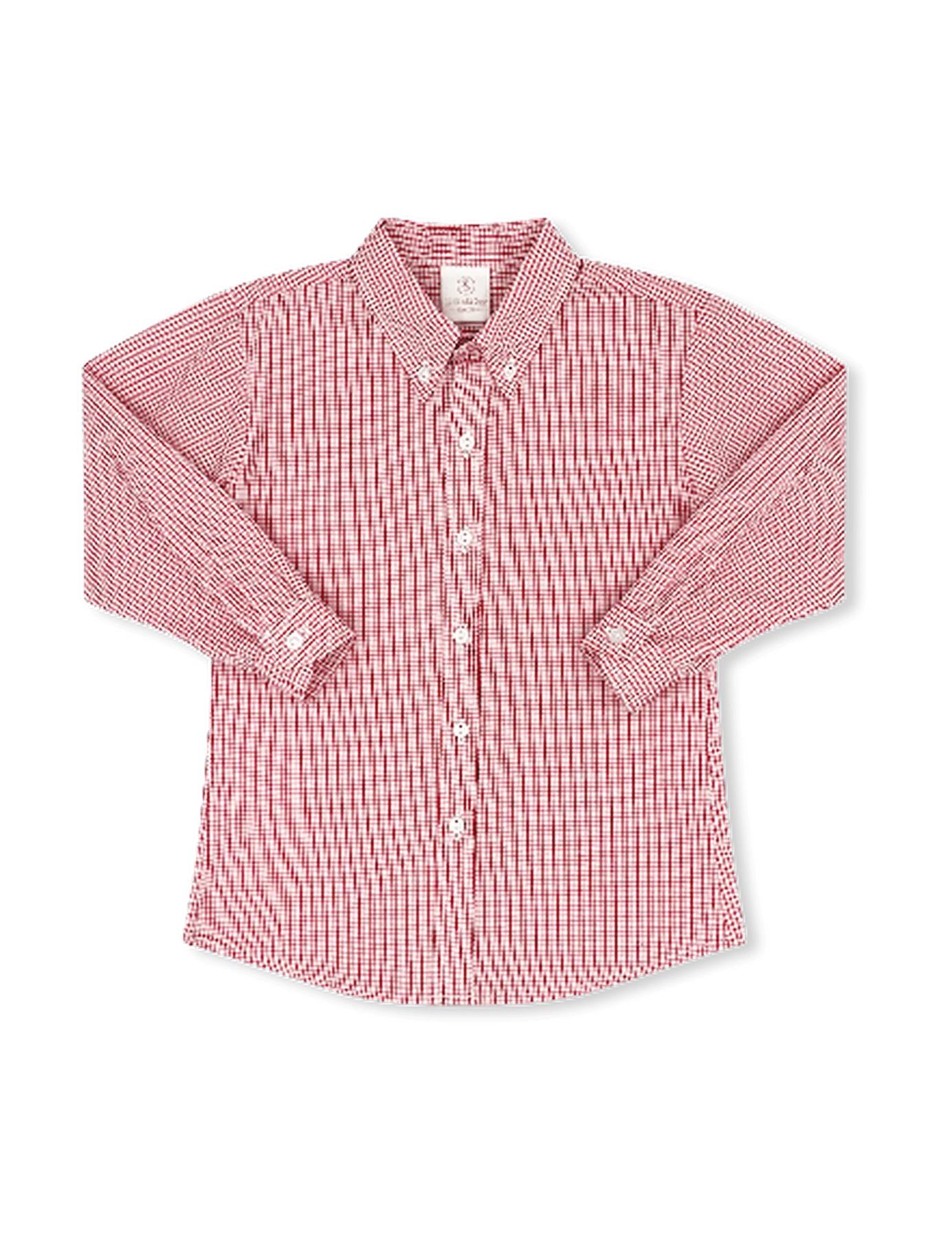 Button Down - Redford Red Windowpane