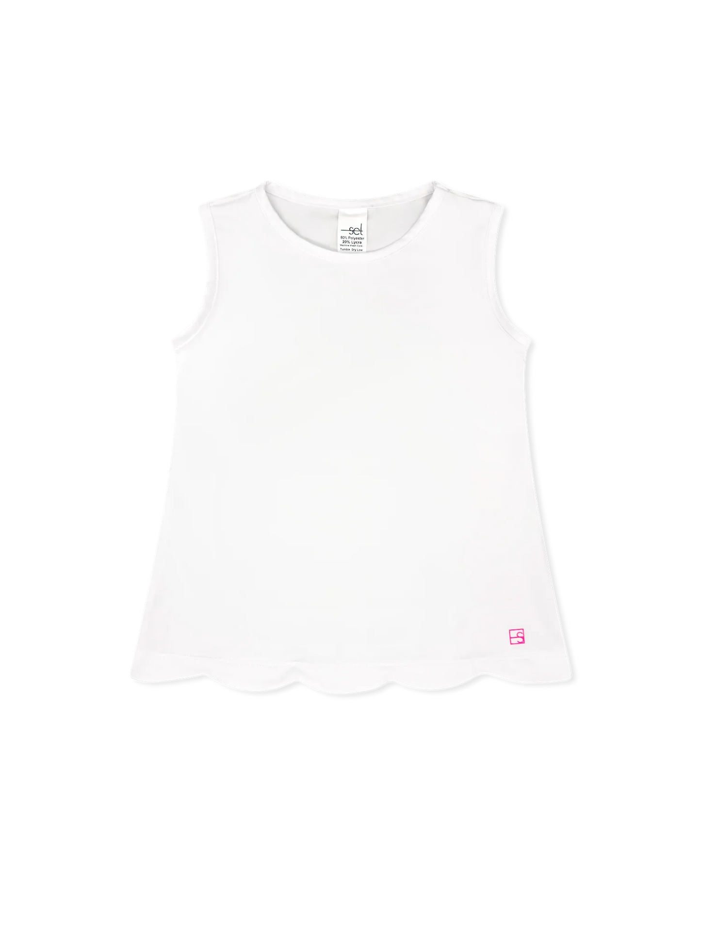 Tori Tank Scallop - Pure Coconut