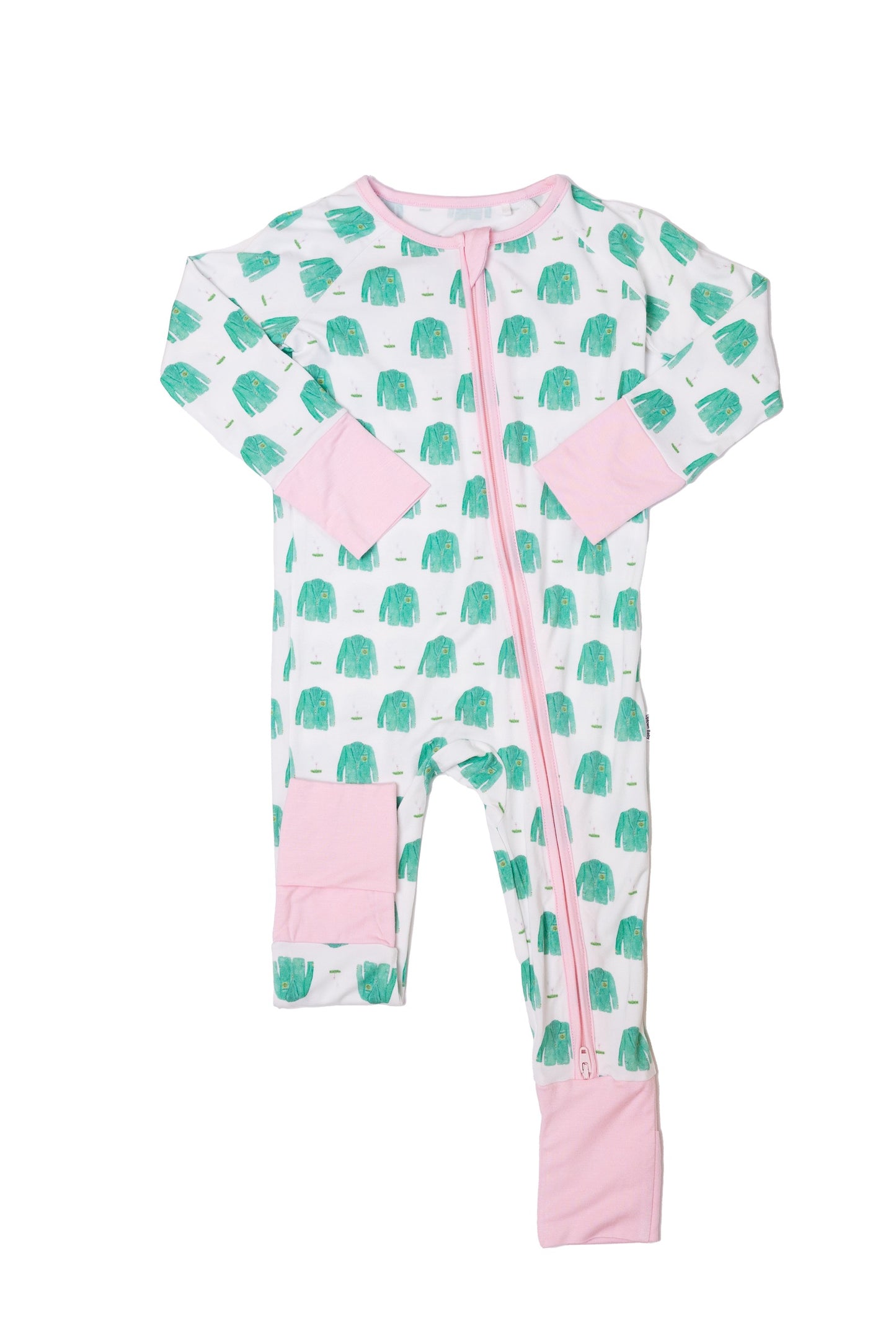 Zipper Golf Pajama - Pink