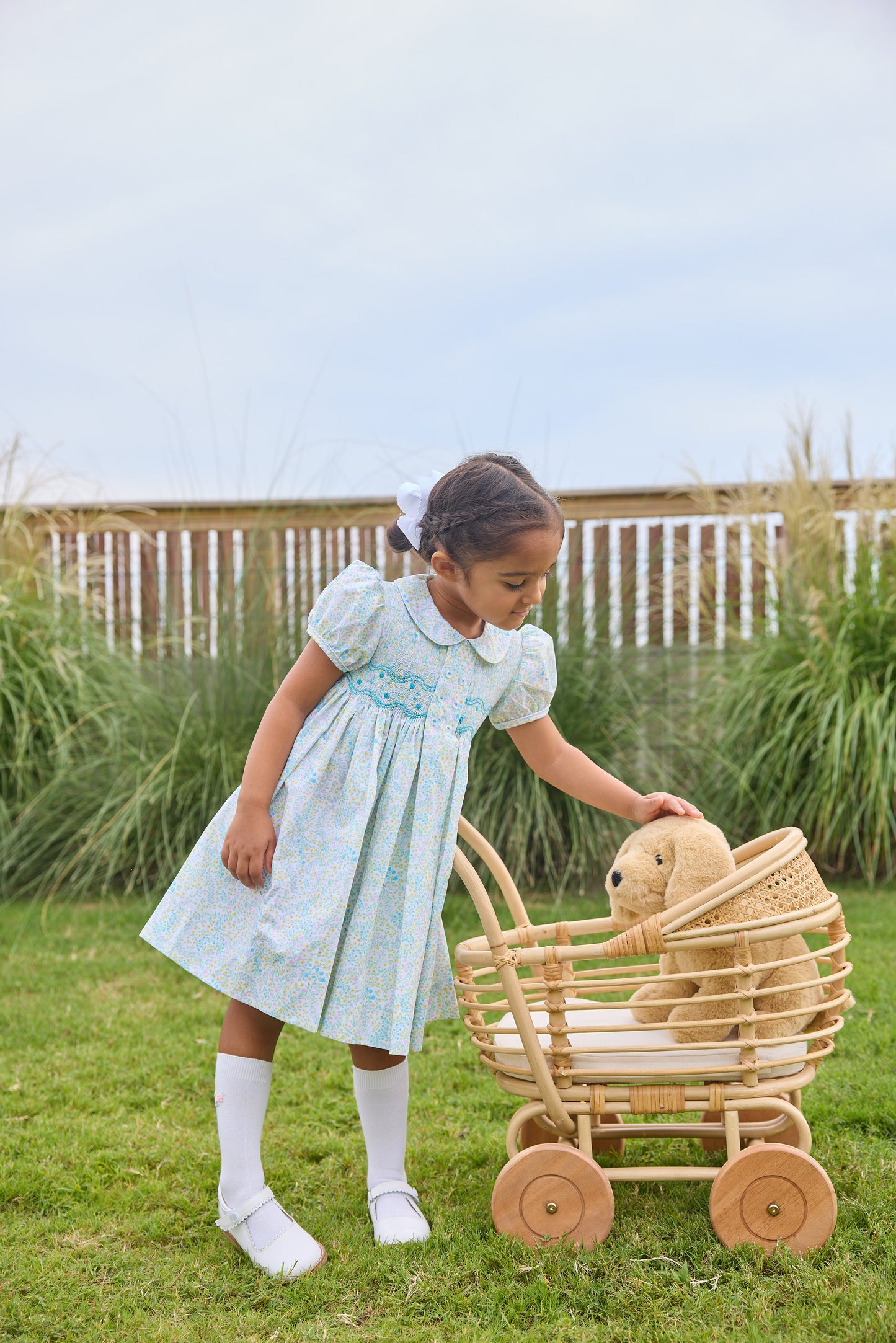 Smocked Bridget Dress - Briarcliff Floral