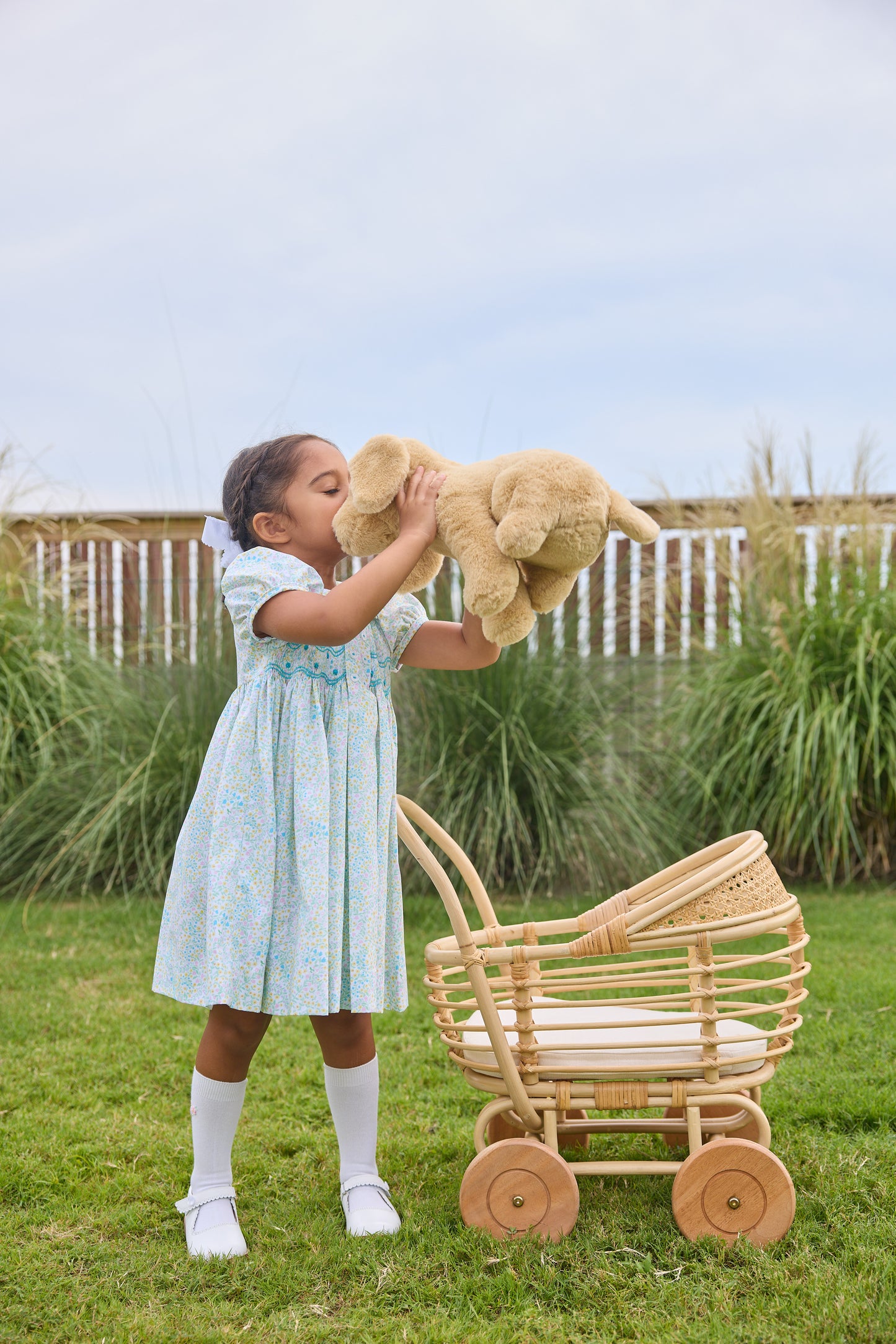 Smocked Bridget Dress - Briarcliff Floral