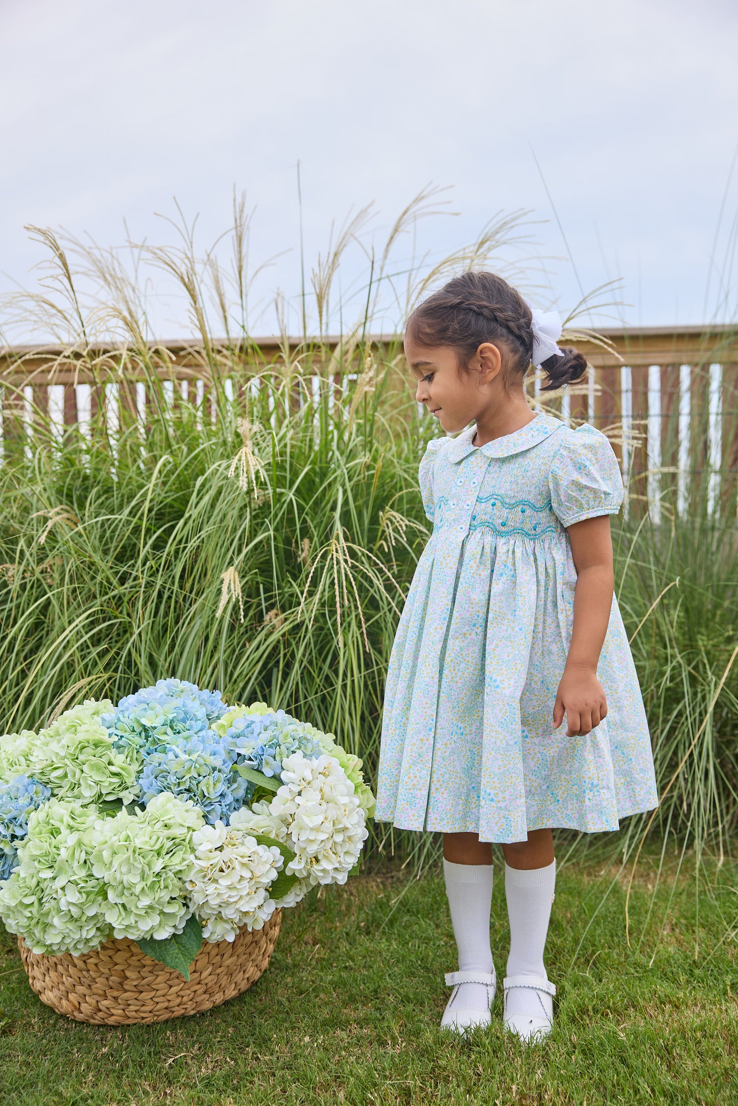 Smocked Bridget Dress - Briarcliff Floral