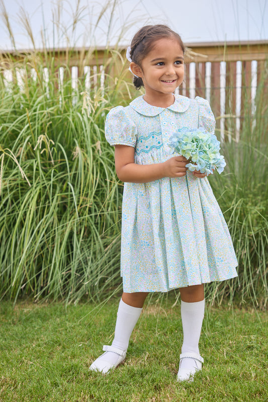 Smocked Bridget Dress - Briarcliff Floral