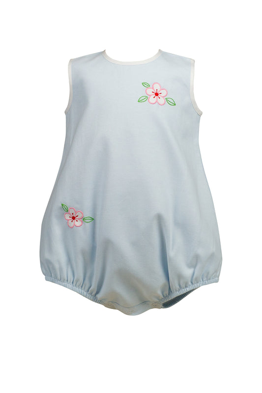 Sybil Blue Sleeveless Girl Bubble