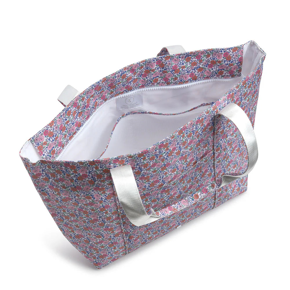 Jumbo Tote- Ribbon Floral Pink