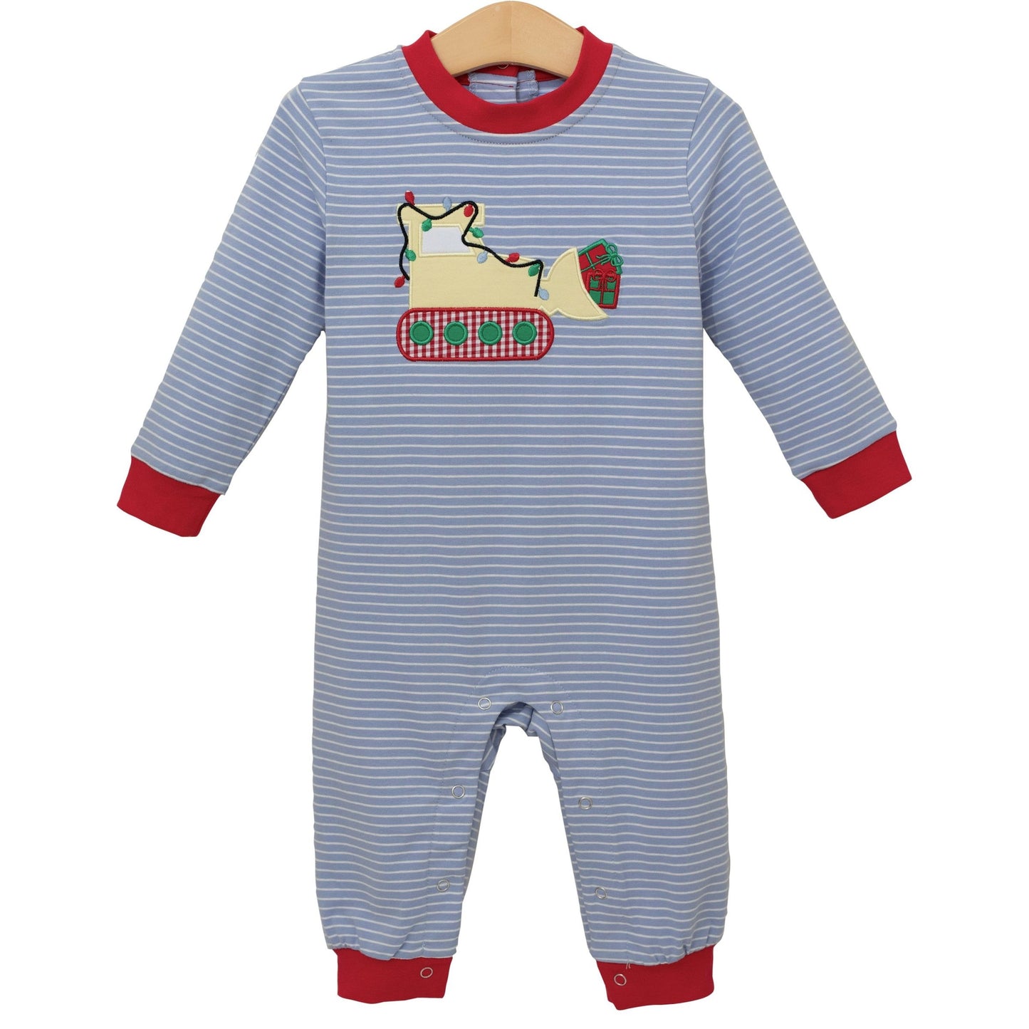 Constructing Christmas Romper