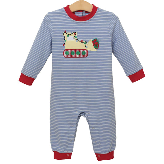 Constructing Christmas Romper