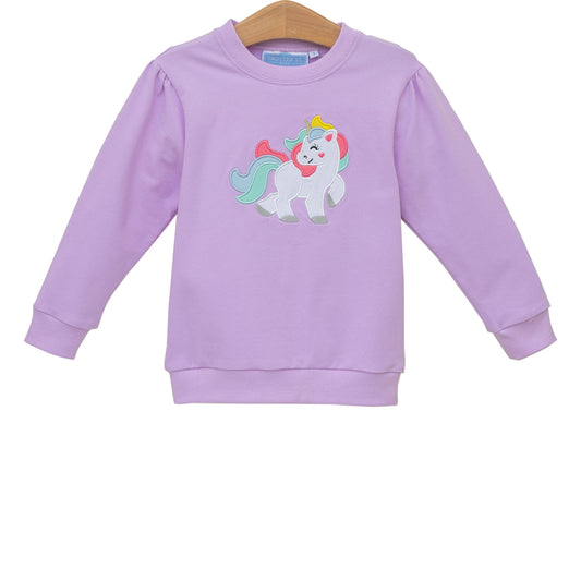 French Terry Pullover - Unicorn