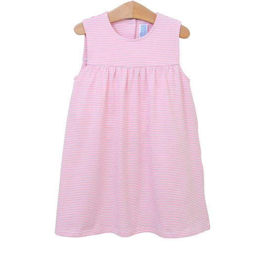 Jillian Jumper - Light Pink Stripe