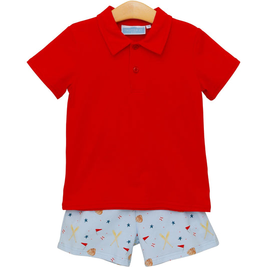 *PRE-ORDER* All-Star Polo Short Set