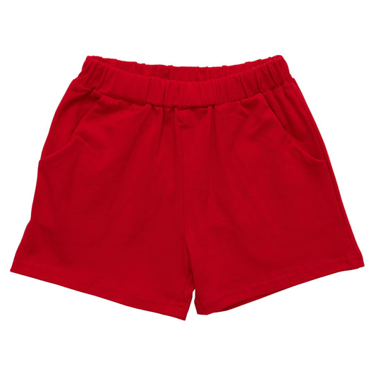 Boys Pocket Shorts - Red