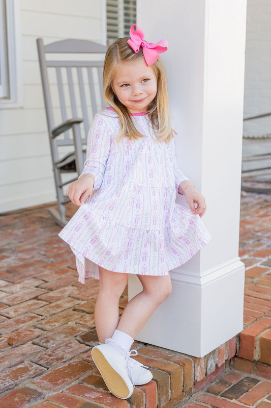 *PRE-ORDER*Tally Twirl Dress - On Pointe Knit