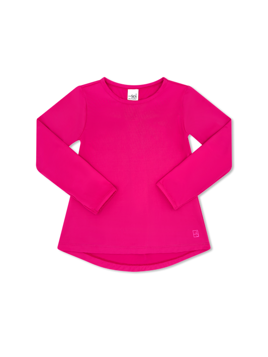 Taylor Long Sleeve - Power Pink