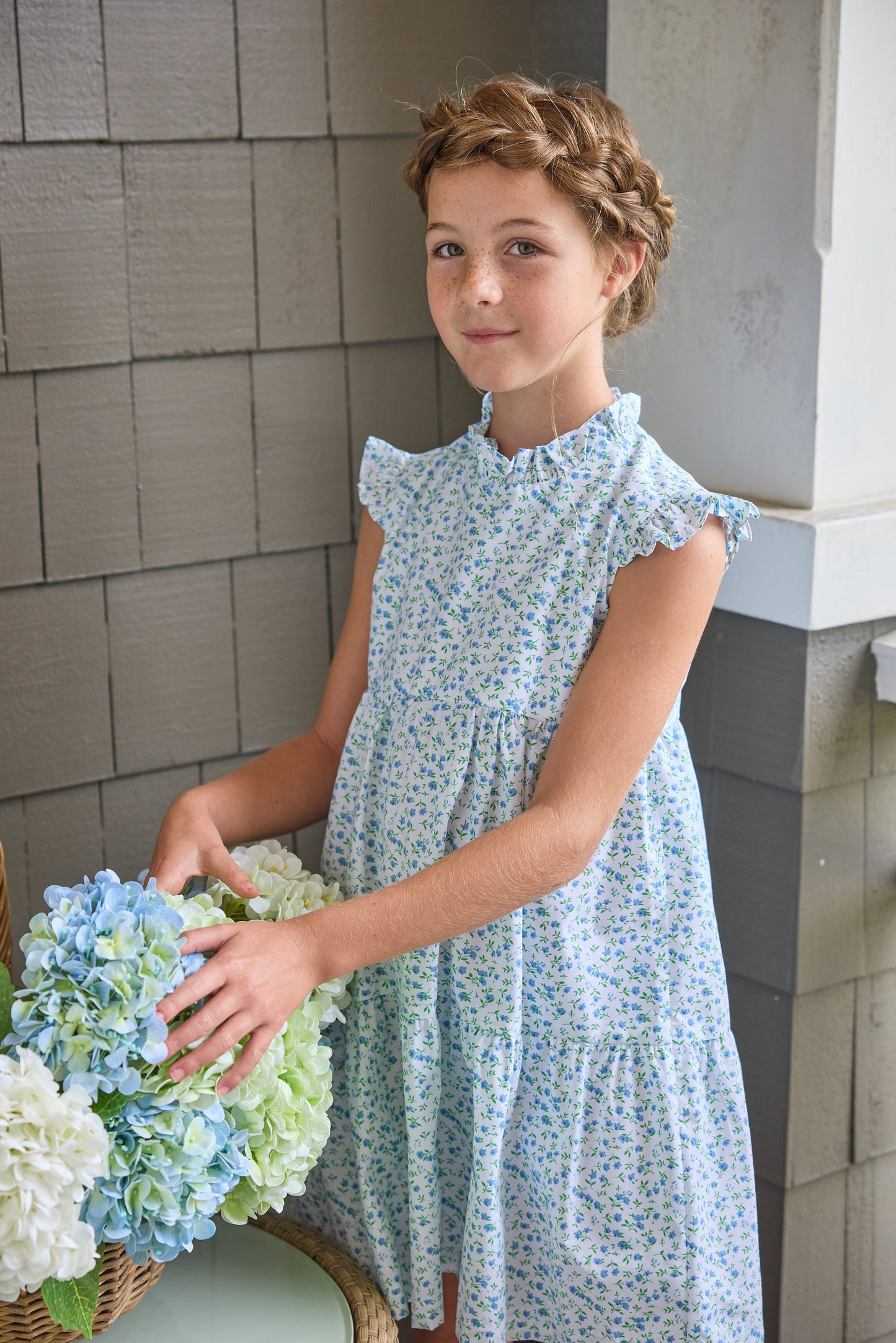 Tiered Charleston Dress - Mayfair Floral