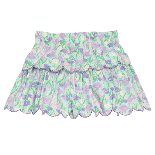 *PRE-ORDER* Two Tiered Skort- Tillies Tulip