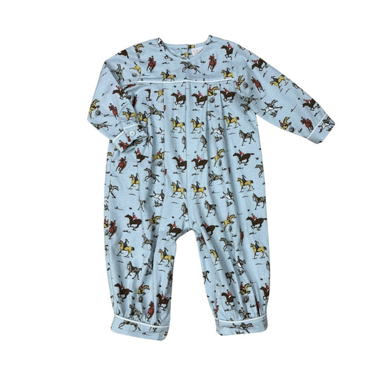 Carson Long Romper - Steeplechase