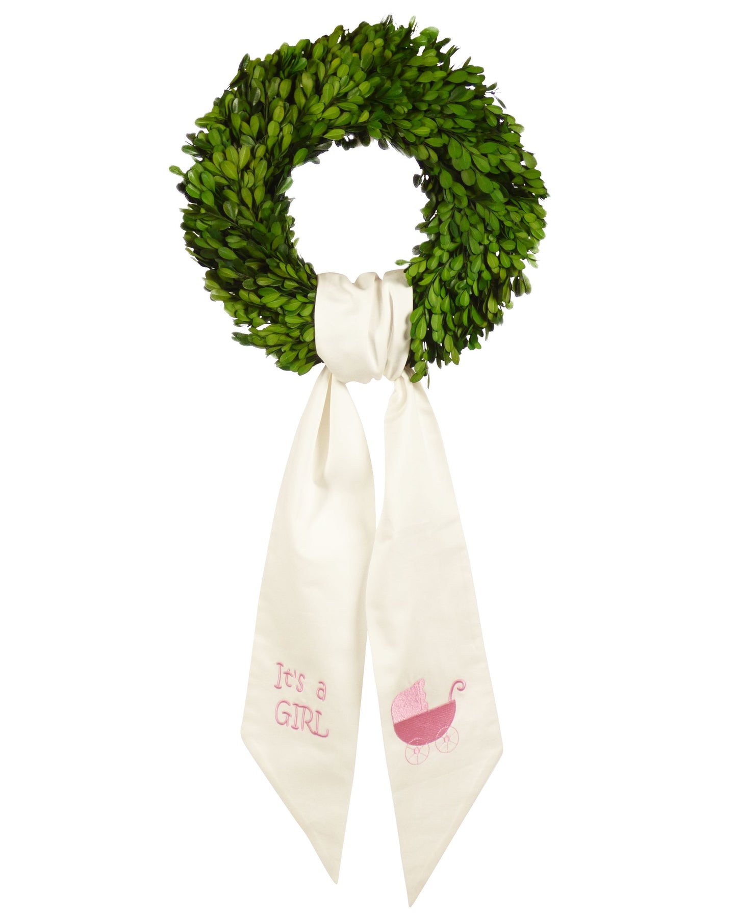 Wreath Sash - It's a Girl