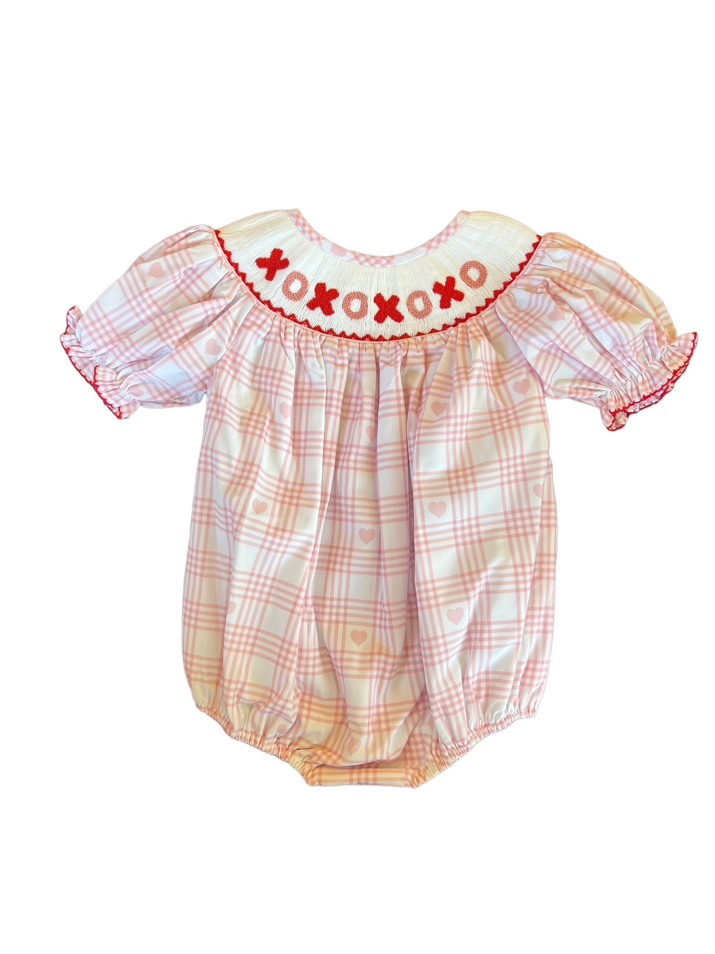 XOXO Smocked Girl Bubble