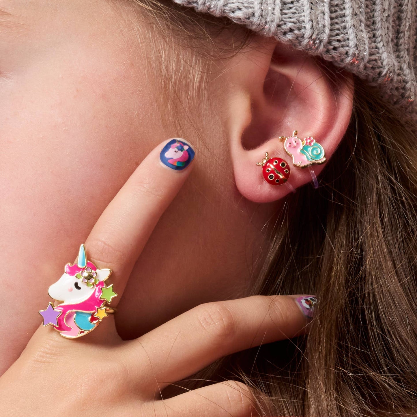 CLIP ON Cutie Earrings | Little Ladybug