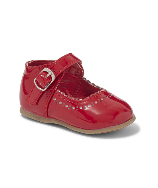 Debbie Patent Shoe - Red