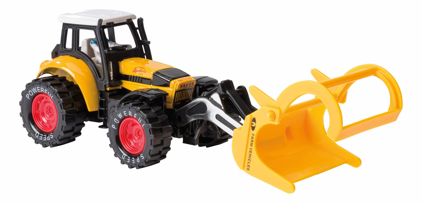 Toysmith Scoop Tractor-Toy Tractor, Farm Toys, Die Cast