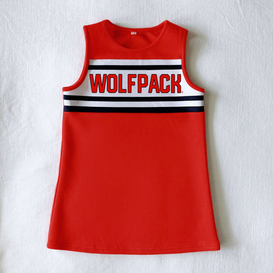 The NC State Bright Red Classic Cheer Dress