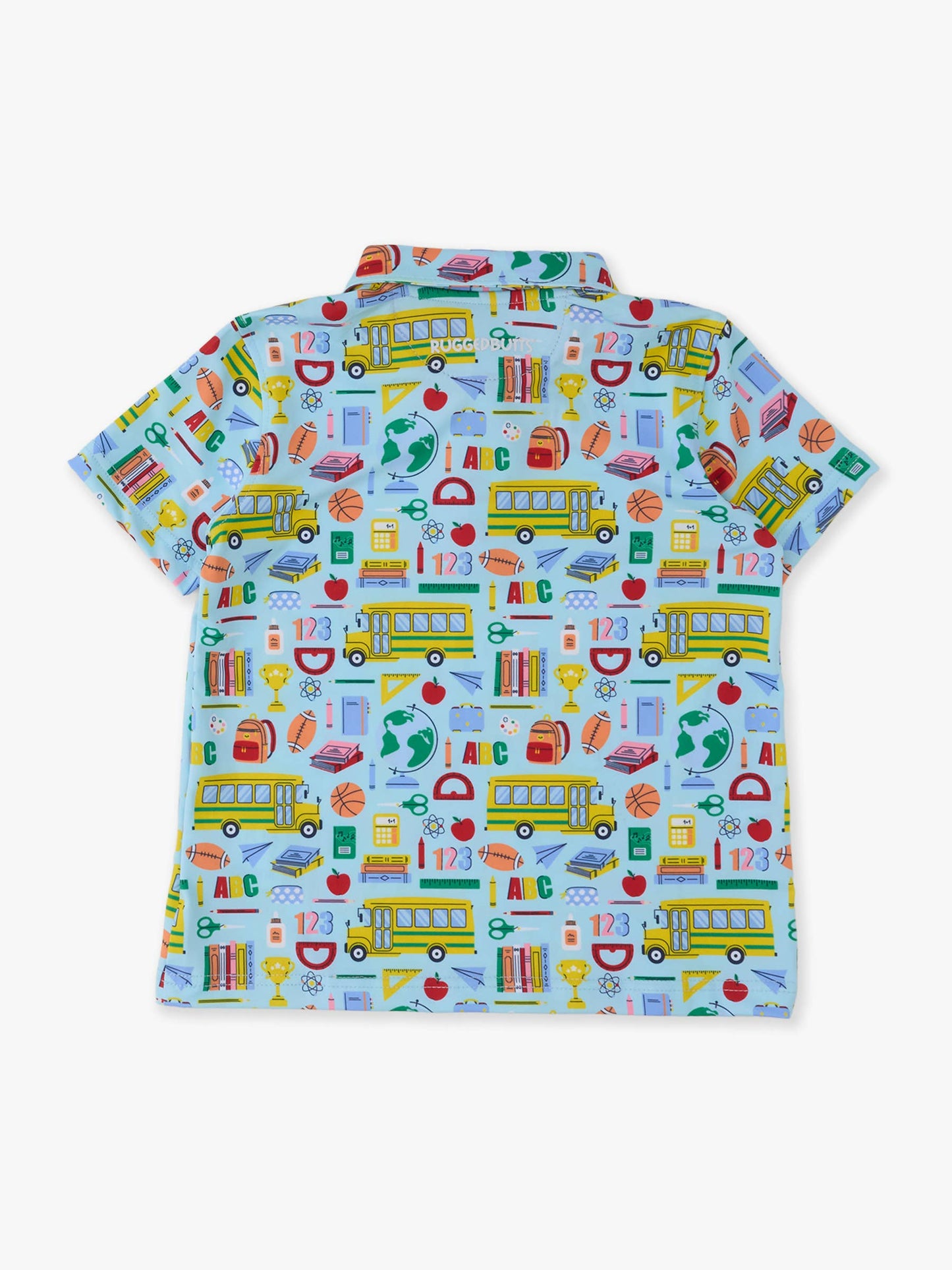 Boys Classroom Crew Knit Short Sleeve Performance Polo