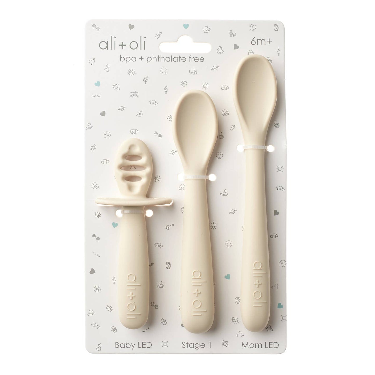 (3-pc) Multi Stage Spoon Set for Baby 6m+