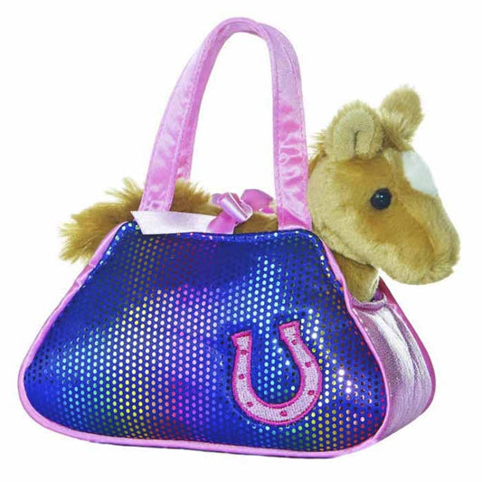 7" Horse in Bling Purse