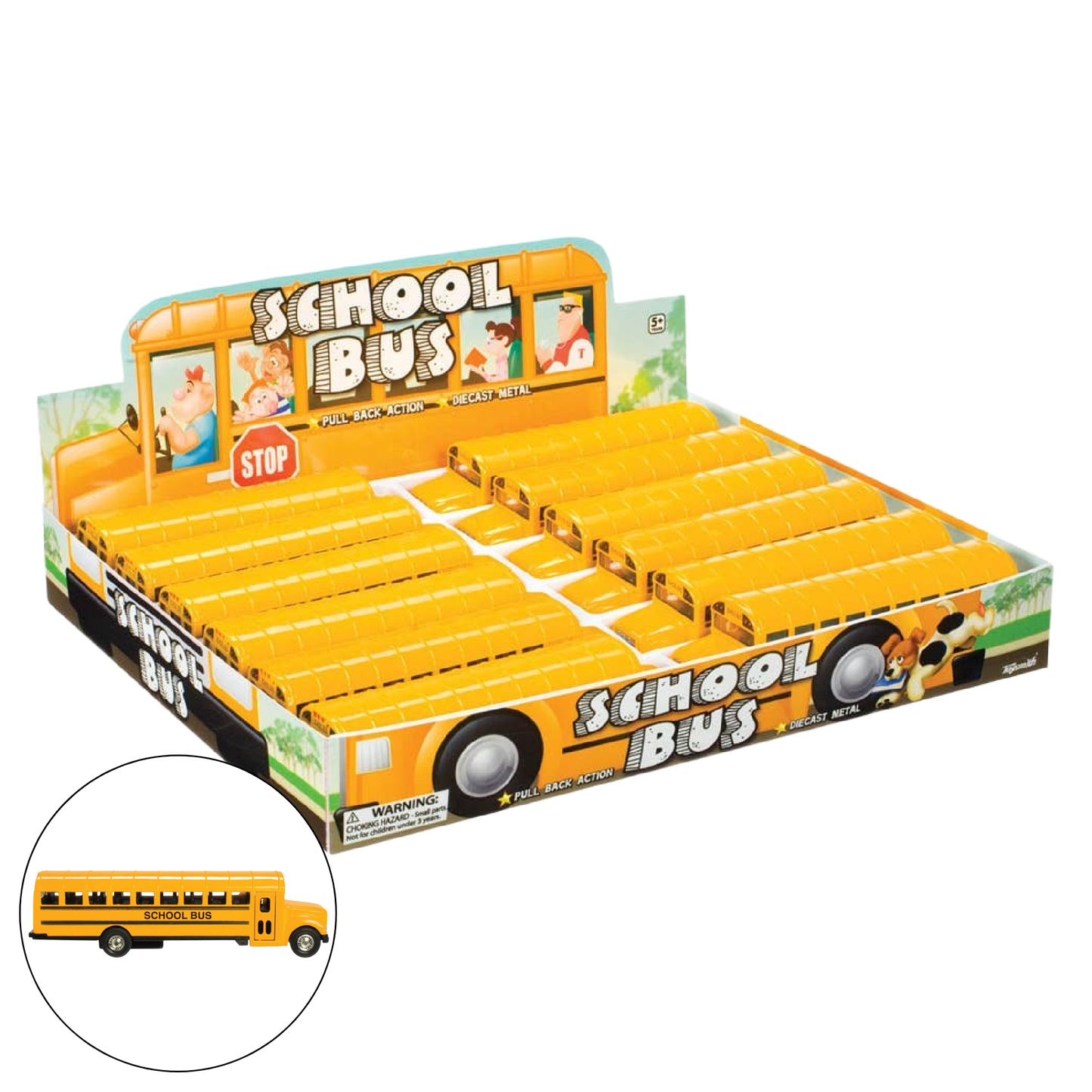 Toysmith 7" School Bus