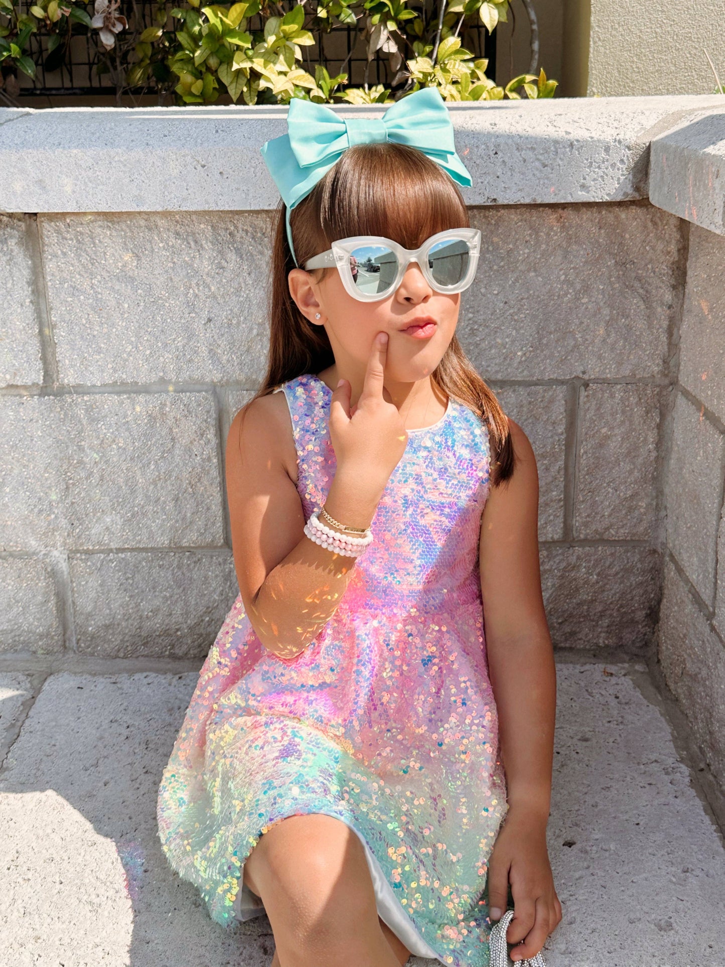 *PRE-ORDER* Ombre Sequin Dress