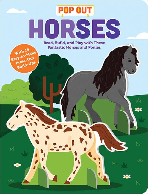 Pop Out Horses Book