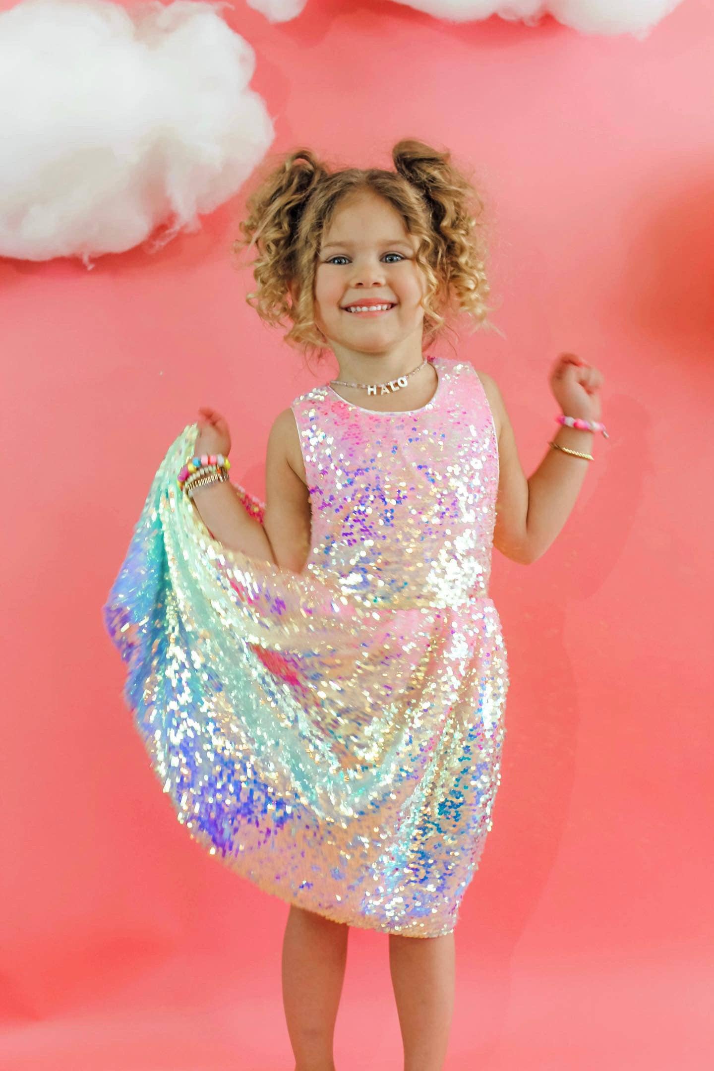 *PRE-ORDER* Ombre Sequin Dress