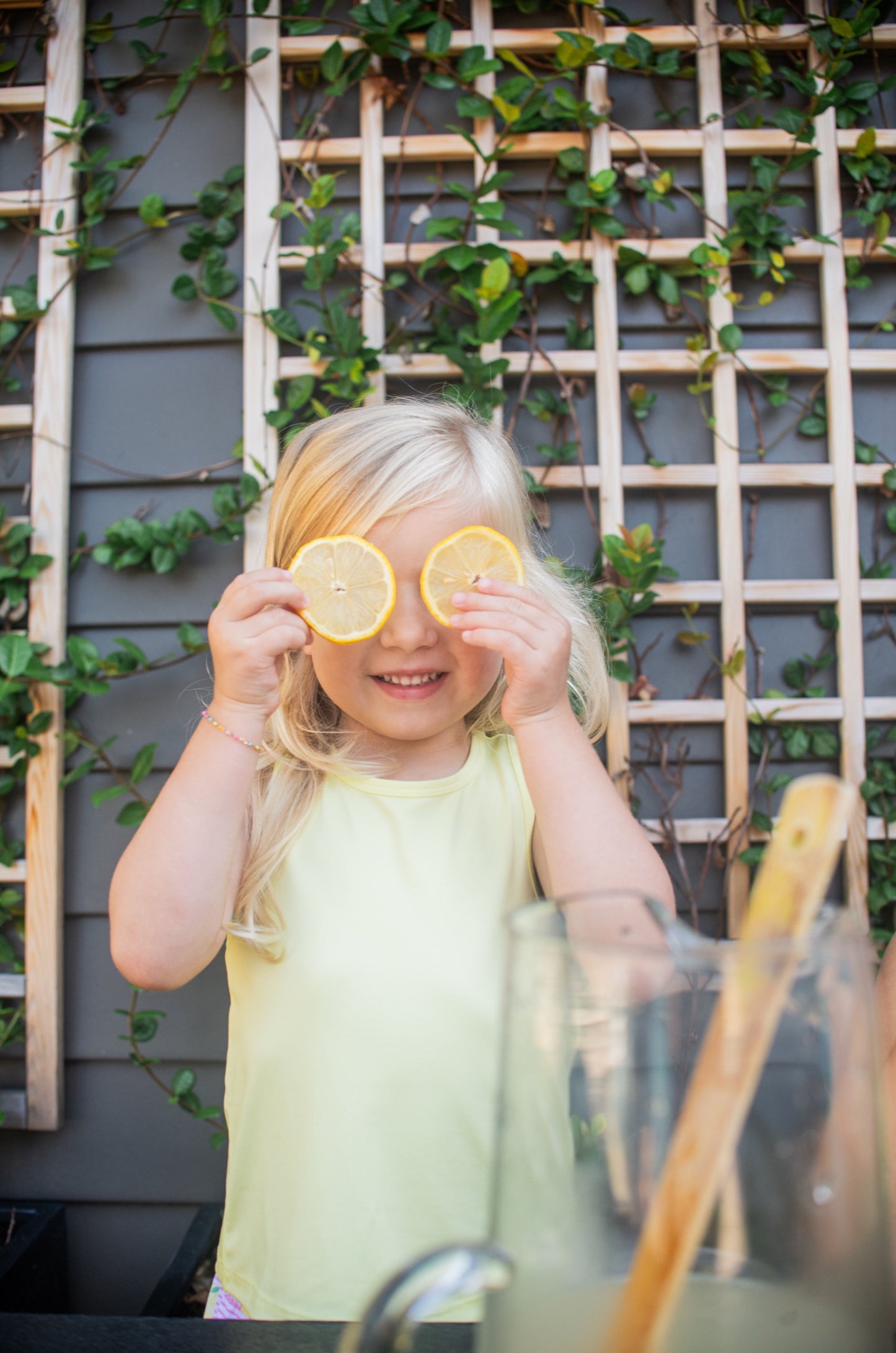 Active Racerback Tank Top - Yellow Pear