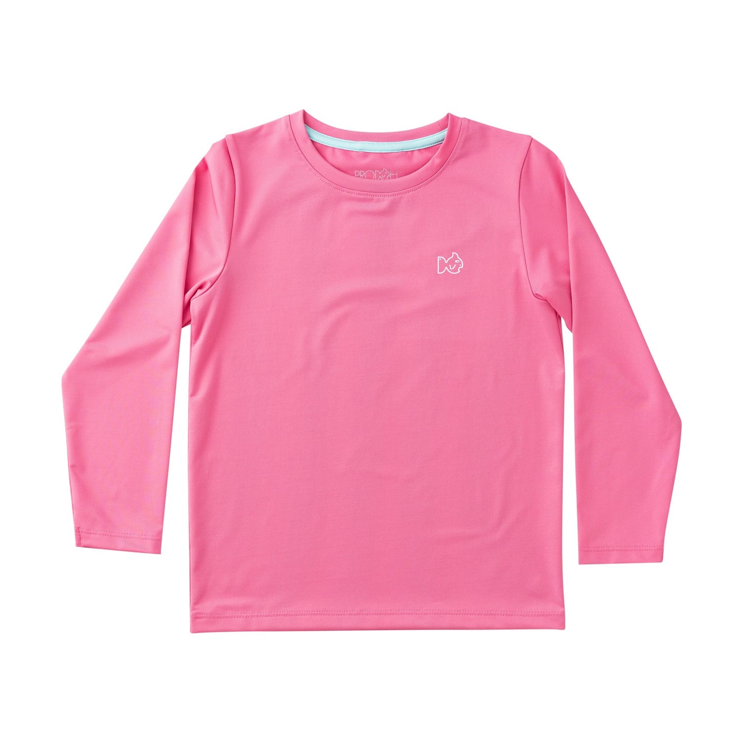 Girl's Pro Performance LS T-Shirt - Azalea Pink